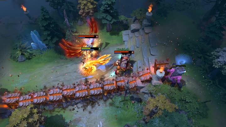 Кадр из игры «Dota 2»